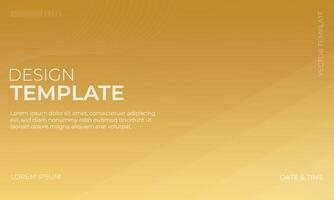 Classy Gold Gradient Background for Luxury Design Projects vector