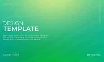 Fresh Green Gradient Background for Design Projects vector