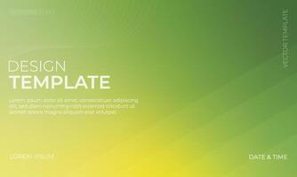 Green and Yellow Gradient Background Design Concept vector