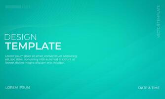 Green and Teal Gradient Background for Stunning Visuals and Designs vector