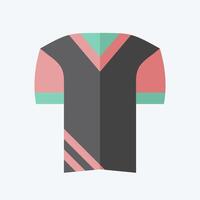 icono uniforme. relacionado a fútbol americano símbolo. plano estilo. sencillo diseño ilustración vector