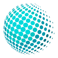 Spherical Disguise,halftone spheres,Color Halftone Effect, png