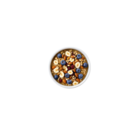 Asure Noah s pudding with grains fruits and nuts in a clear png