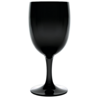 silhouette de gobelet verre isolé sur transparent Contexte png