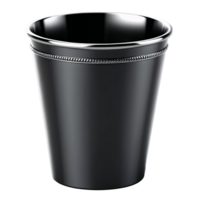 Silhouette of Julep Cupmpty isolated on transparent background png