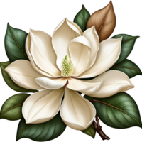 magnifique magnolia fleur png