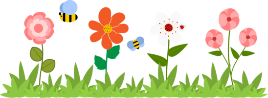 Spring background illustration png