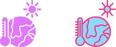 Temperature Icon Design vector