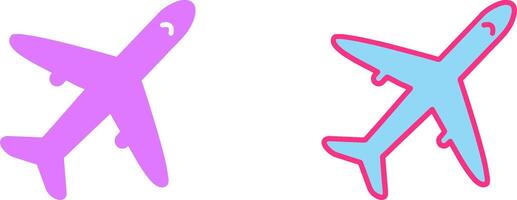 Aeroplane Icon Design vector
