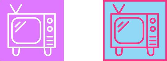 Television Icon Design vector