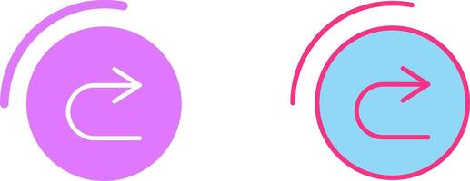 Previous Icon Design vector