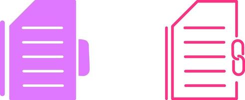Link Icon Design vector