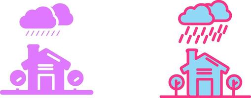 Rain Icon Design vector