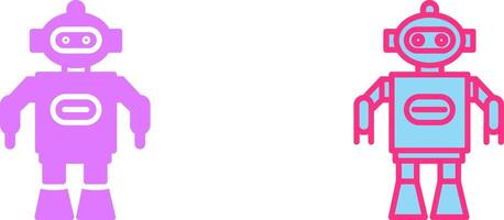 Robotic Icon Design vector