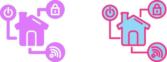 Smarthome Icon Design vector