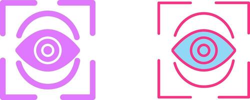 Vision Icon Design vector