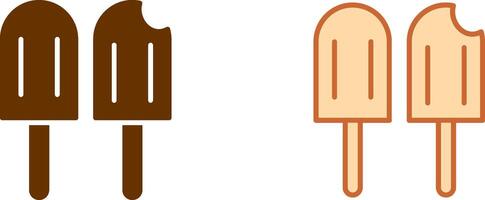 Popsicle Icon Design vector