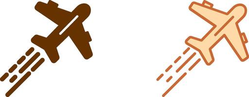 Aeroplane Icon Design vector