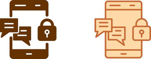 Privacy Icon Design vector