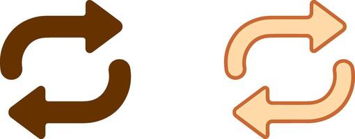 Repeat Icon Design vector