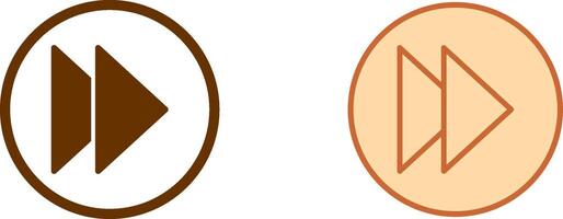 Next Icon Design vector