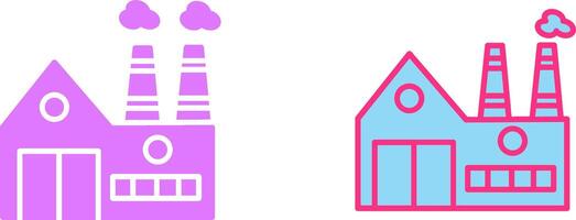 Factory Icon Design vector
