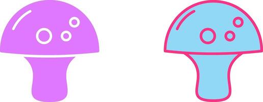 Mushrooms Icon Design vector