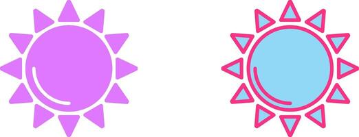 Sun Icon Design vector