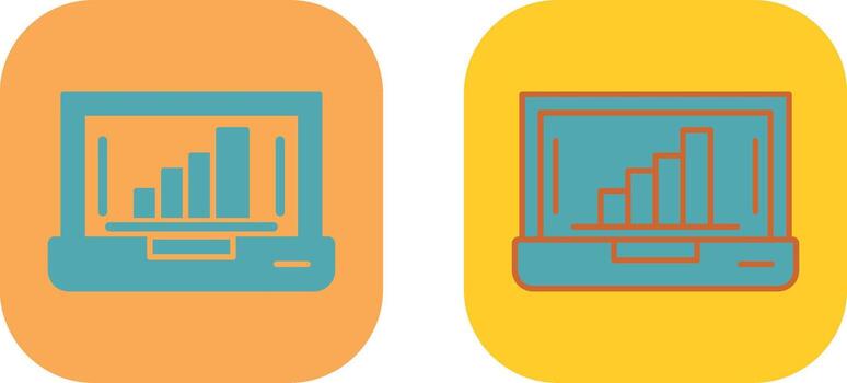 graph Icon Design vector