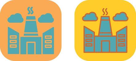 Factory Icon Design vector