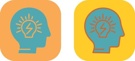 Brainstorming Icon Design vector