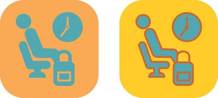 Waiting Icon Design vector