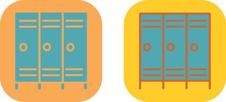 Lockers Icon Design vector