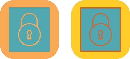 Lock Icon Design vector