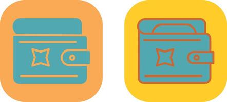 Wallet Icon Design vector