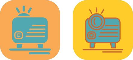 Projector Icon Design vector