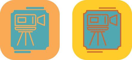 Camcorder Icon Design vector