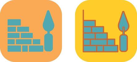 Bricks Icon Design vector