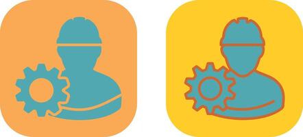 Engineer Icon Design vector