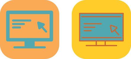 Screen Icon Design vector