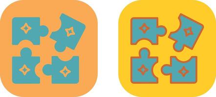 Puzzle Icon Design vector