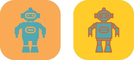 Robotic Icon Design vector