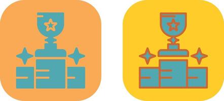 Trophy Icon Design vector