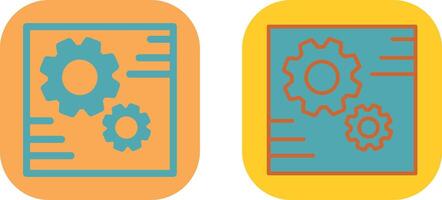 Cogwheel Icon Design vector