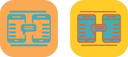 Chatting Icon Design vector