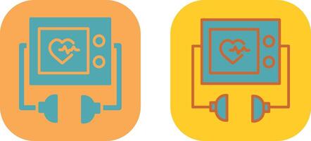 Defibrillator Icon Design vector