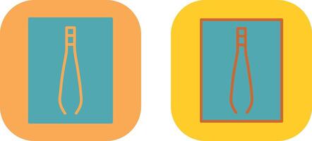 Tweezer Icon Design vector