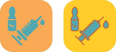 Syringe Icon Design vector