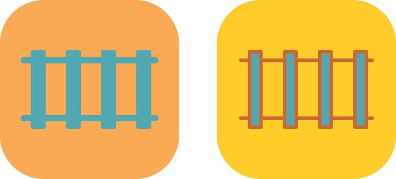 Rails Icon Design vector