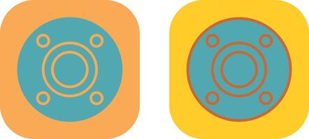 Flange Icon Design vector